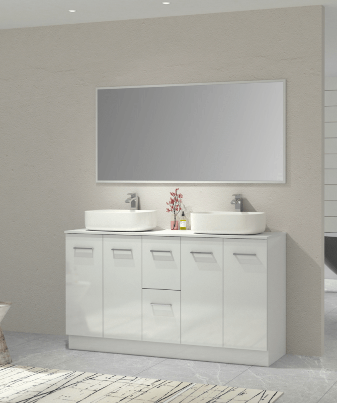 Accent Floor Standing Vanity 1500mm – Double