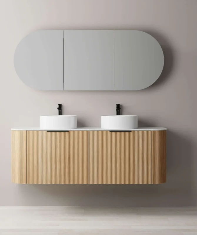 Crown Wall Mounted Vanity 1500mm